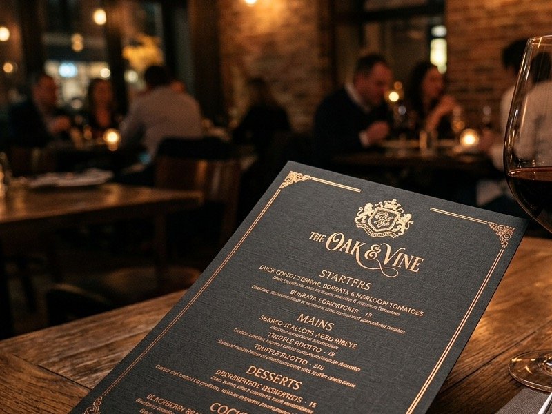 Restaurant Menus & Hospitality Print Photo 3