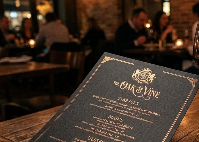 Restaurant Menus & Hospitality Print Photo 4